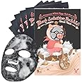 Elizavecca Black Solution Bubble Serum Mask Pack 5 EA - Contains Patented Ingredients for Inhibiting Pore Shrinkage and Sebum Secretion