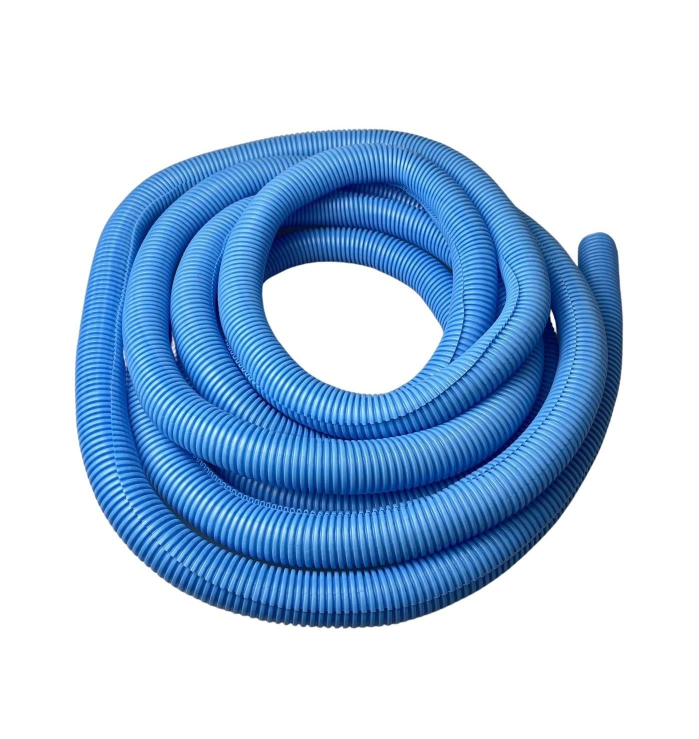 PE Blue Corrugated Conduit Flexi Pipe Tube Split 23mm - 5m
