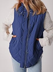 EVALESS Cropped Puffer Vest Women Lightweight
