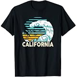 T-shirt Santa Cruz Vintage California Surf - Débardeur Rétro Années 70-80, Cadeau Surfeur - 11