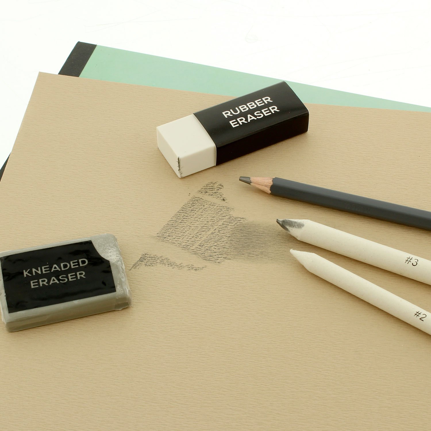 U.S. Art Supply 20 Piece Professional Hi-Quality Artist Sketch Set in Hard Storage Case - Sketch & Charcoal Pencils, Pastel, Stumps, Eraser, Sharpeners