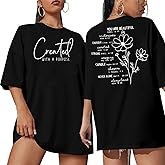 Christian Shirt Women Oversized Jesus Tshirt Jesus Love You Shirts Jesus Faith Tops Bible Verse Inspirational Tee