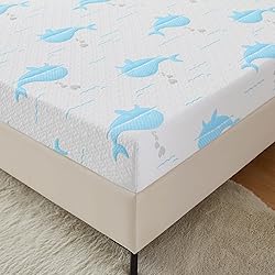 OUUI 5 Inch Twin Mattress for Kids, Removable