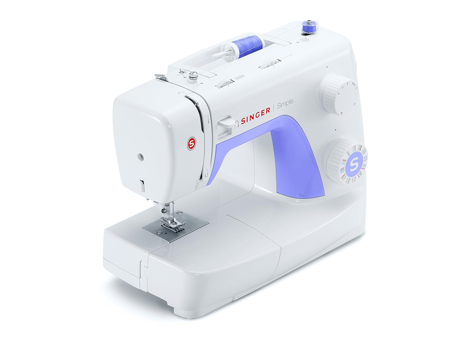 NEW SINGER SIMPLE HEAVY DUTY PORTABLE AUTOMATIC SEWING MACHINE 32