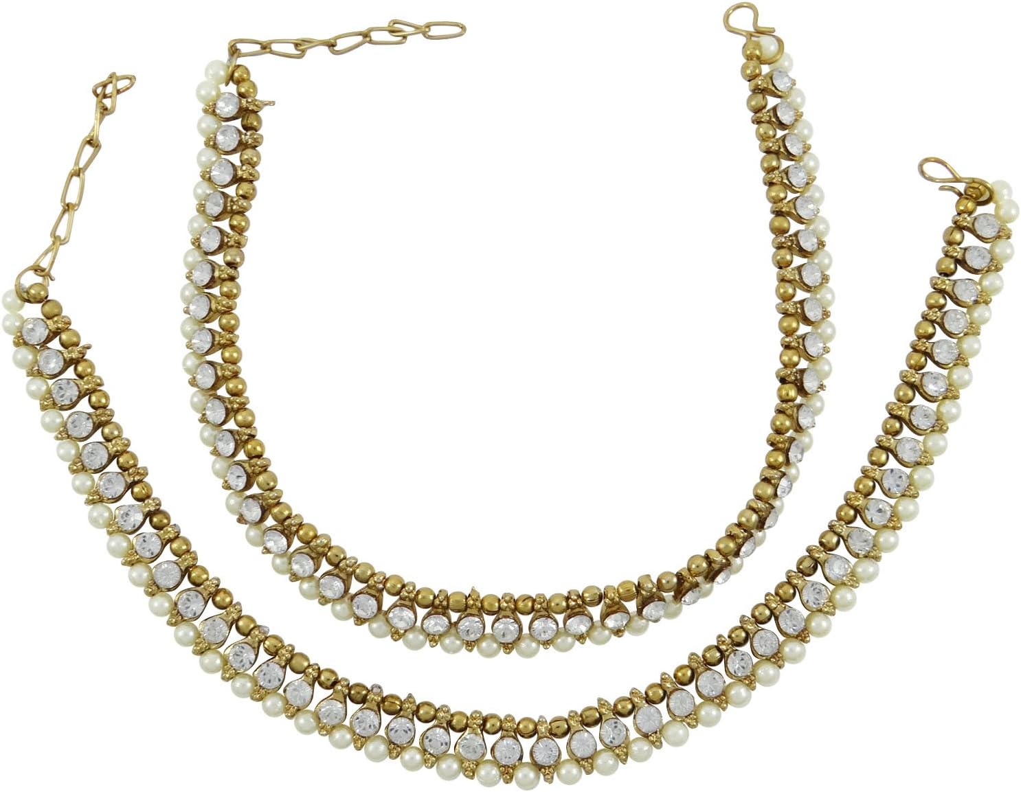 Banithani Beautiful Foot Anklet Indian Traditional Bracelet Jewellery Gift for Women