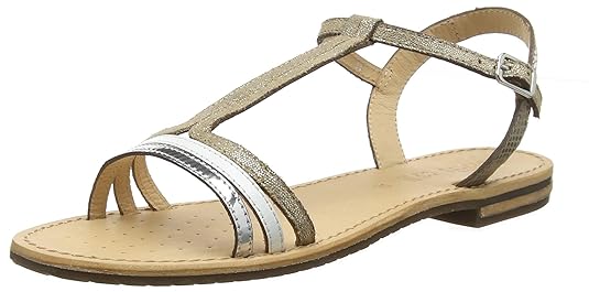 Geox Damen D Sozy E Peeptoe Sandalen