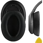 Geekria Replacement Ear Pads for Sony WH-H910N Wireless Noise-Canceling Headphones Ear Cushions, Repair Parts with Video Guide (Black)
