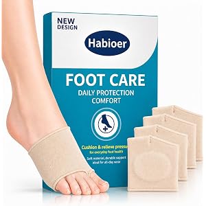 Metatarsal Pads for Women & Men, Ball of Foot Cushions Pain Relief, Morton's Neuroma & Metatarsalgia Support, Foot Pads Inser