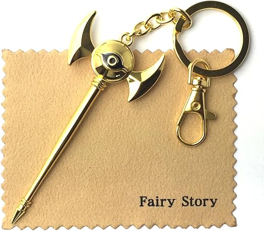 Amazon Fairy Story 遊戯王 千年 アイテム 千年ロッド ミレニアム ロッド モチーフ 遊 戯 王 コスプレ キーホルダー クロス 箱あり コスプレ 仮装 通販