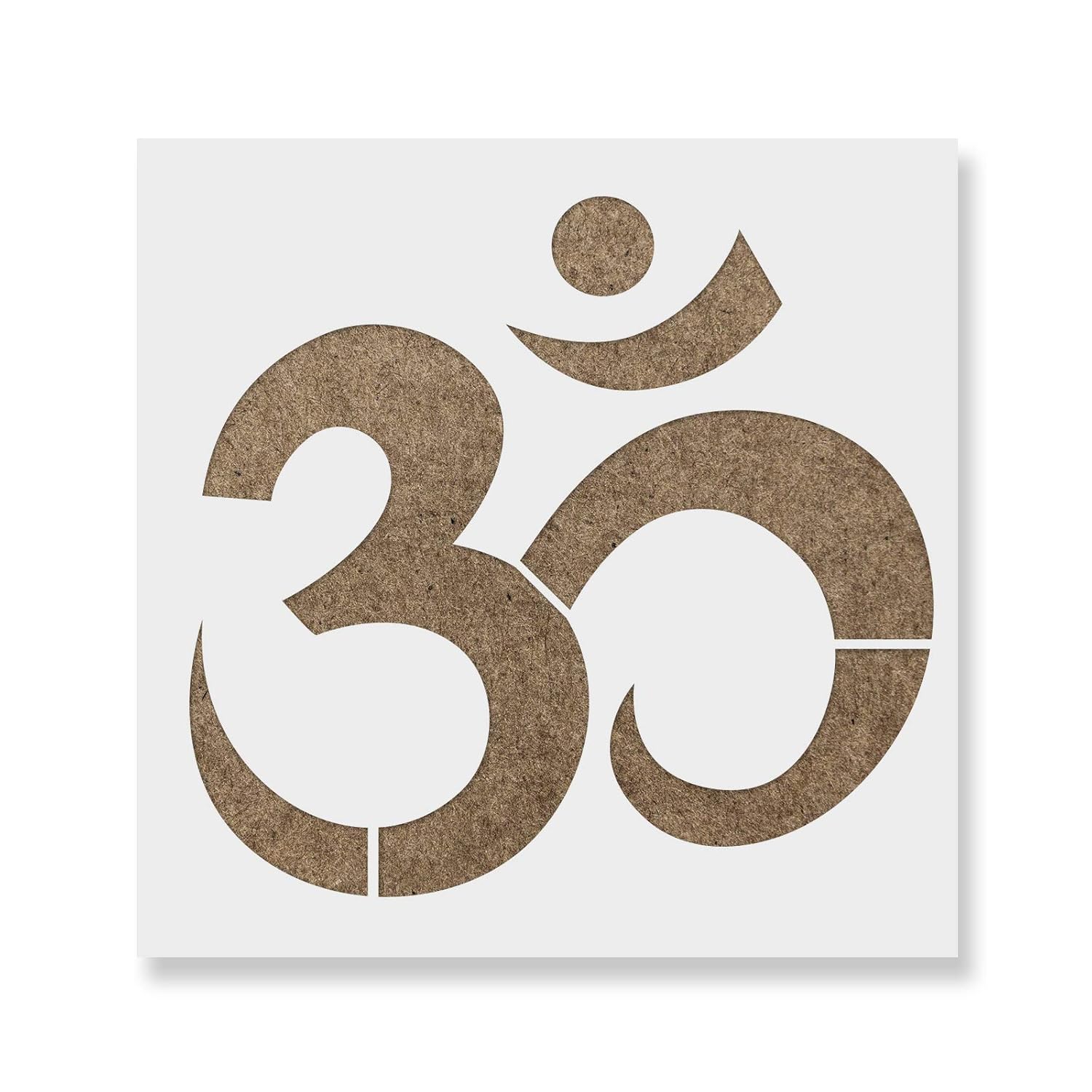 Amazon.com: Om Symbol Stencil Template - Reusable Stencil with Multiple ...