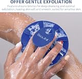 BEAUTAIL Silicone Body Scrubber Blue Exfoliating Shower Brush Hygienic view 3