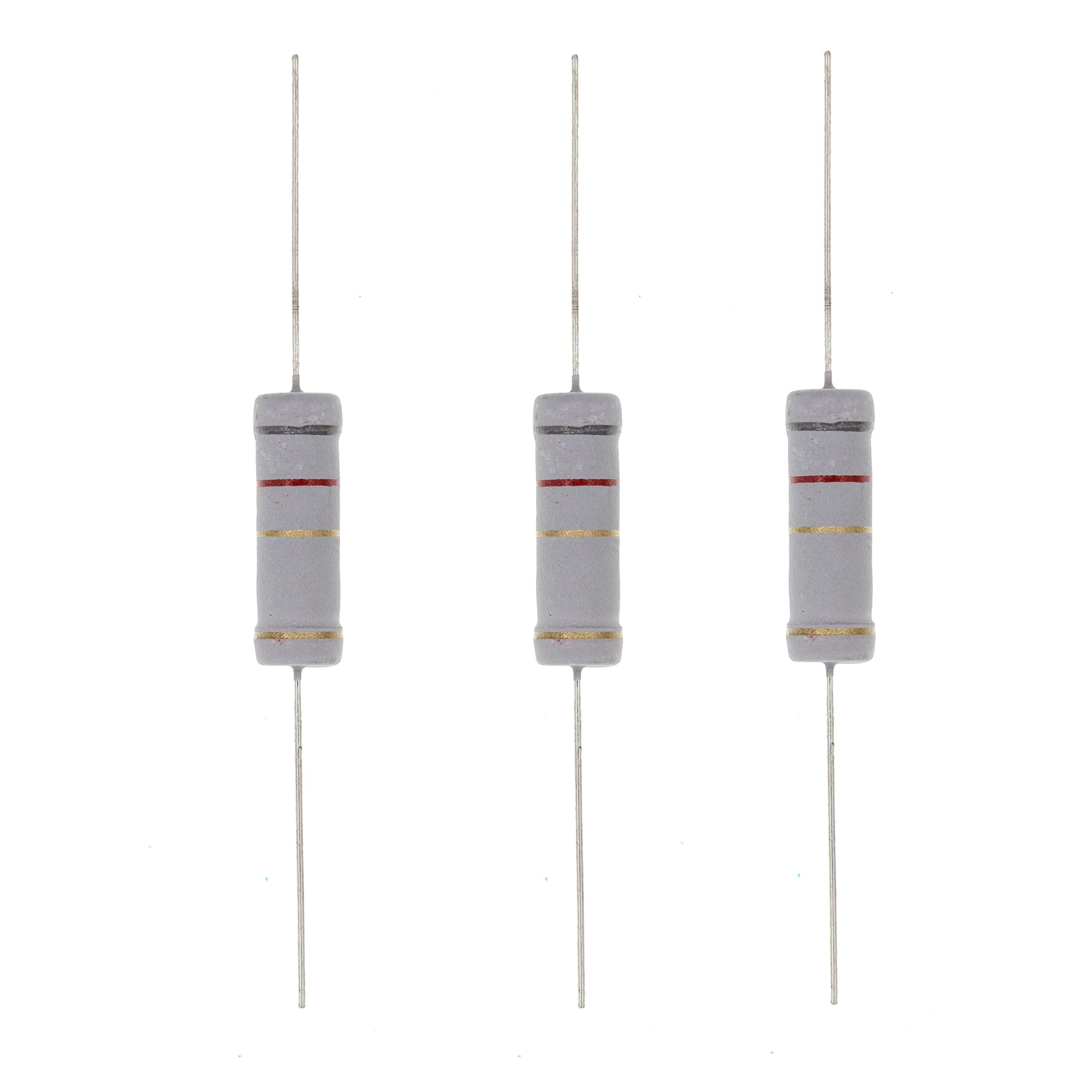 HUABAN 10PCS 5W 5 Watts 8R2 8.2 Ohm 5% Metal Oxide Film Resistor