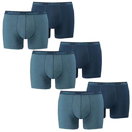 HEAD Herren Boxer Boxershort Unterhose 6er Pack in vielen Farben