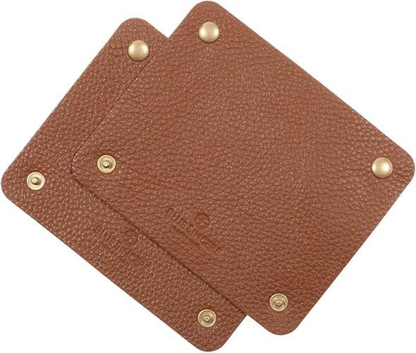 Amazon Blue Sincere ハンドルカバー 本革 ２枚セット バッグ持ち手 カバー 滑り止めグリップ付き トートバッグ用 フリーサイズ Hc1 キャメル 大サイズ Blue Sincere バッグ小物