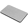 madesmart Dish Mat-Granite, Drying Stone Collection, Accelerates Moisture Evaporation, Natural & Mineral Materials, Non-Slip Base, Gray