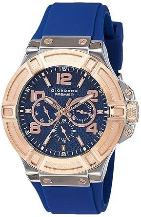 Giordano Analog Blue Dial Mens Watch - P1059-0E