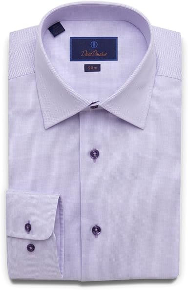 lilac slim fit shirt