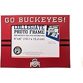 Collegiate Pulse OHIO STATE BUCKEYES PVC PHOTO FRAME