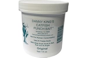 Danny King Catfish Punch Bait, 14-Ounce