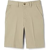 French Toast Boys' Flat Front Stretch Short