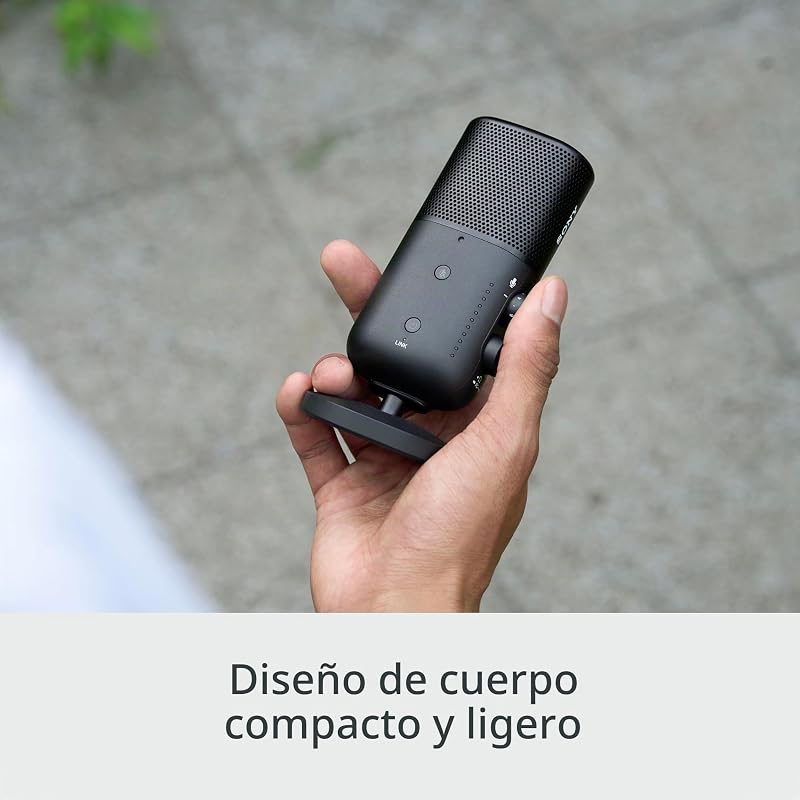 Microfone sem fios ECM-S1 para streaming