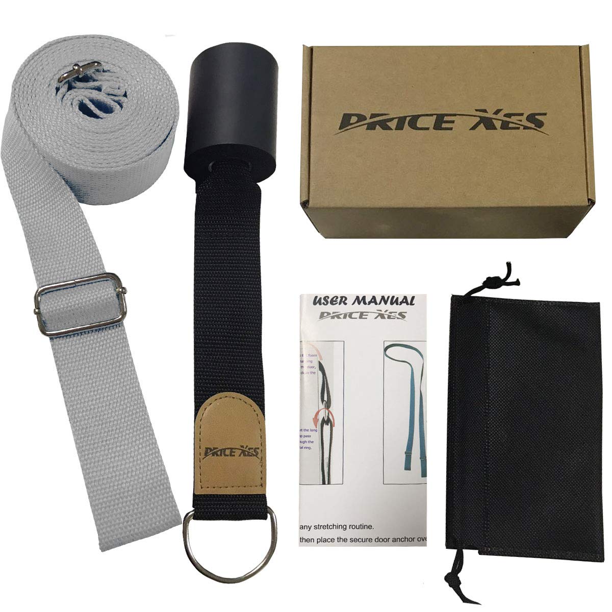 Leg Stretcher, Get More Flexible With The Door Flexibility Trainer, Premium stretching equipment for ballet, dance, gymnastics, taekwondo & MMA. Your own portable stretch machine! – INPAY (grey)