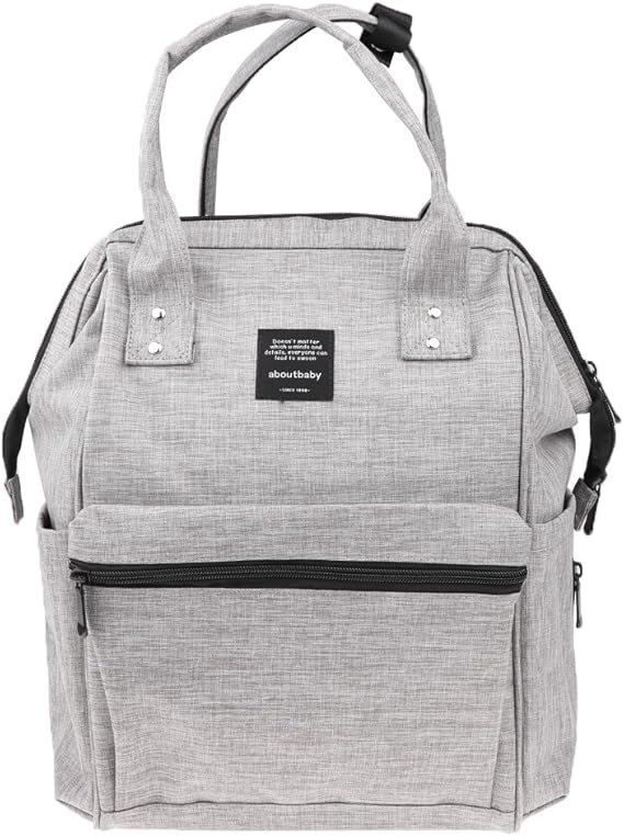 amazon co jp 防水 トートバッグ 旅行バッグ マザーズバッグ バックパック おむつバッグ 旅行 ハイキング 適用 グレー 服 ファッション小物