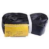 Black Spanset 10ft Polyester Round Slings 8,400