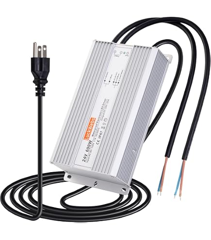 Amazon.com: LED Driver 600W 24V 25A HLG-600H-24A Meanwell AC-DC