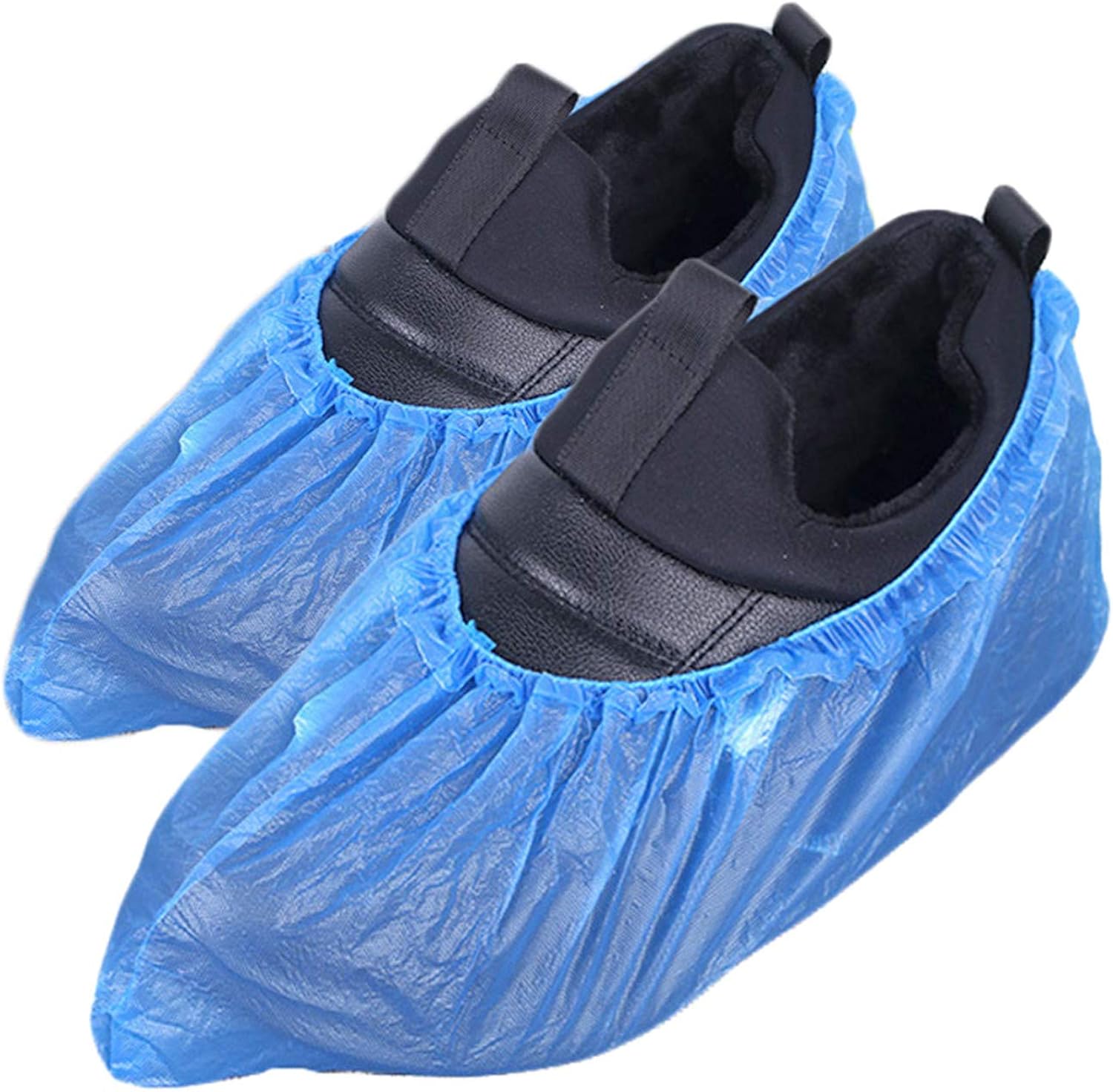 Soluo Disposable Shoe Covers Extra Thick Waterproof CPE