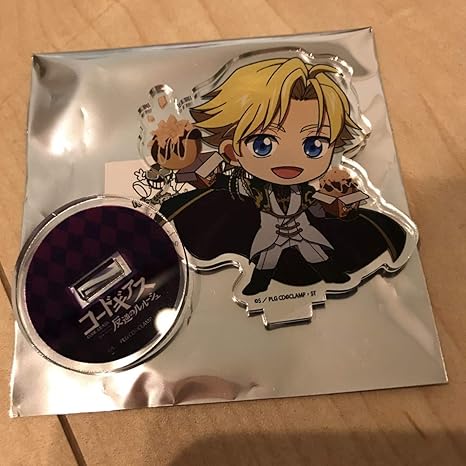 Amazon Co Jp コードギアス 復活のルルーシュ ばくだん焼本舗 コラボ カフェ アクリルスタンド 反逆のルルーシュ ばくだん焼き ジノ アクスタ 限定 池袋 ホビー 通販