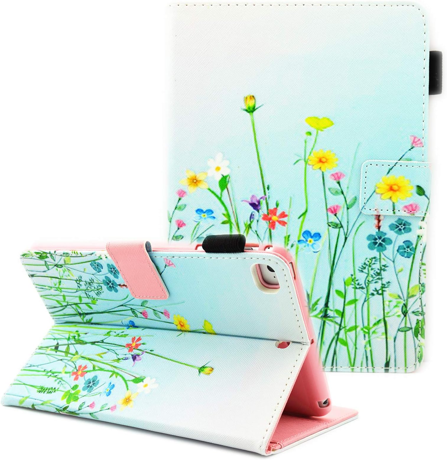 iPad Mini Case, iPad Mini 2/3 Case, iPad Mini 4 Case, iPad Mini 5 Case, Fvimi Multi-Angle Viewing Folio Smart Leather Cover with Auto Sleep/Wake for 7.9" Apple iPad Mini 1/2/3/4/5, Hope
