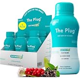 The Plug Liver Cleanse Detox &amp; Repair Drink - Plant Based Herbal Electrolyte Drink for Liver Support &amp; Health, Bloating Relief, Restore Antioxidants &amp; Minerals | Liver Complex Energy Drink (6-Pack)