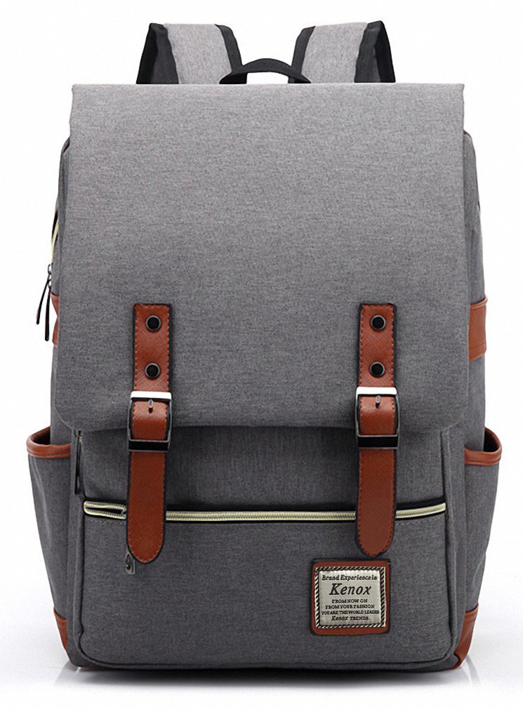 Kaukko Bags Kenox Vintage Laptop Backpack College Backpack School Bag