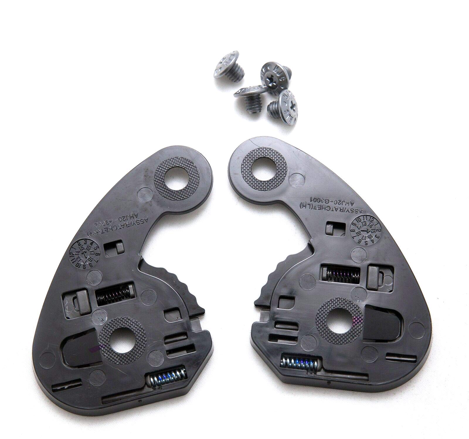 HJC Helmet HJ-20/HJ-20P/HJ-20M Gear Plate / Ratchet Set,For R-PHA 10, RSP 10,R-PHA 10 Plus,FG-17, IS-17, RPHA ST,FG-ST helmets