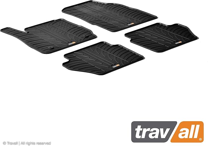 Set Tappetini Gomma Audi Q2 2016-2024 Neri | Antiscivolo 4 Pezzi