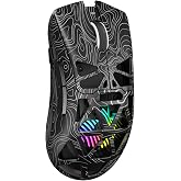 Aula SC620 Wireless Gaming Mouse, Tri-Mode 2.4GHz/USB-C/BT5.3 Computer Mouse with 12000 DPI, Programmable Macro Gamer Mouse with Rapid Fire Key, RGB Light Gaming Mice for PC/Laptop/Mac