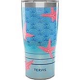 Tervis Traveler Ocean Life Dive Triple Walled Insulated Tumbler Travel Cup Keeps Drinks Cold & Hot, 20oz Stainless Steel, Beach Impressions