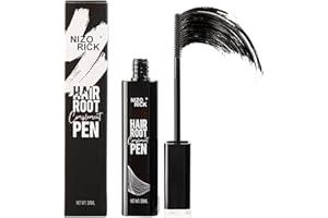 NIZORICK Quick Root Touch Up Hair Color Temporary Gray Concealer Cover Up Brush for Gray Coverage for Hair and Beard(30ml) (B