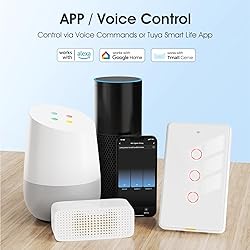 SMATRUL Zigbee Smart Touch Switch Compatible with