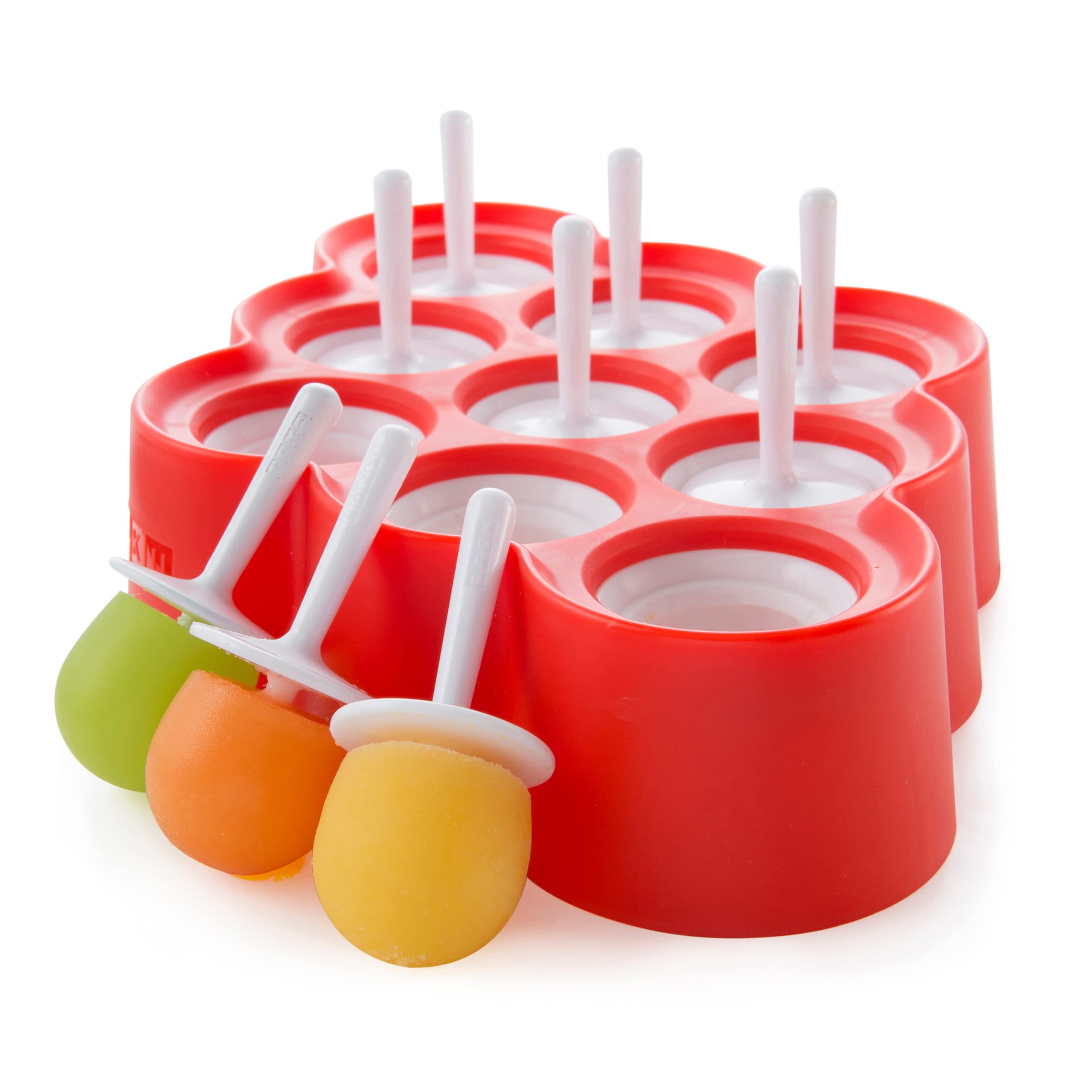 Zoku Mini Ice Pop Moulds - Red