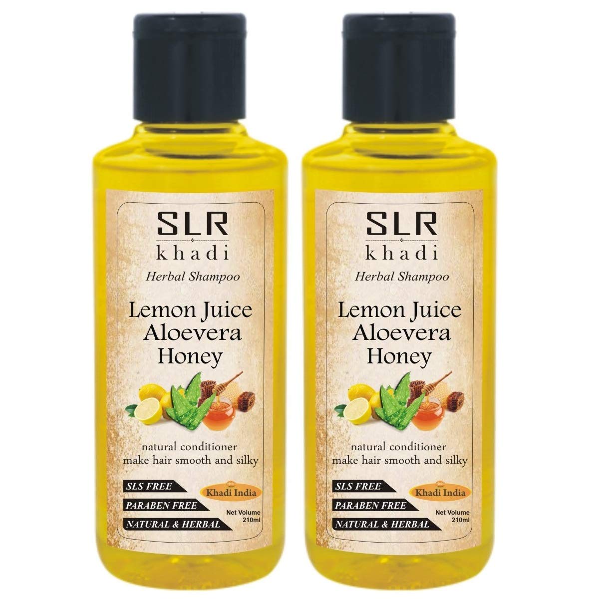 Buy Khadi Lemon Juice Aloevera Honey Sls Paraben Free Shampoo 210