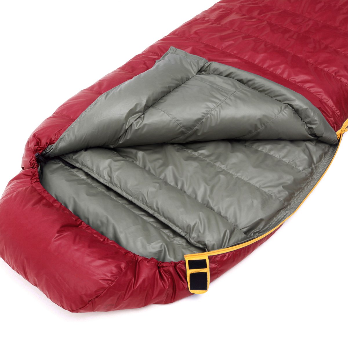 KingCamp Duck Down Lightweight Compact -4 ℉ Sleeping Bag with Collar,for Camping,Hiking,Backpacking