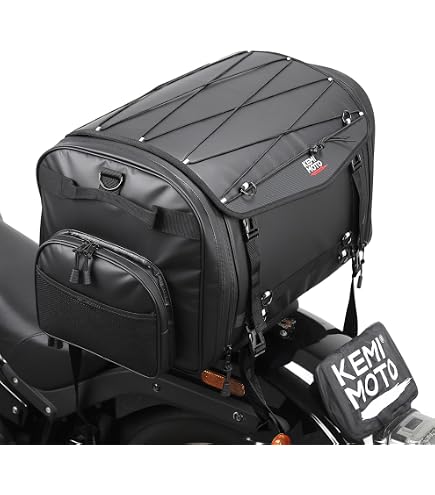 honda gl1800 rear seat bag rain cover WMJFG Motorcycle Tail for Gold Wing 2018-2024 Waterproof Duffle Luggage All Weather Back Saddle Bag Expandable Capacity Rack Trunk Storage Bag, Green : Automotive alpha-delta-pi Adidas Men's 5 Star Easy and quick attachment Color:TNFblkcm / TNFblk