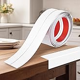 2.4 Inch x 10 Feet Wall Corner Protector Peel and Stick Corner Trim Molding Strip Self Adhesive Wall Edge Protectors Guards for Edge Ceiling, White
