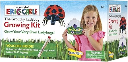 Amazon 昆虫の伝説 エリック カールの世界 グラウチ てんとう虫 成長キット バウチャー付き 科学 サイエンス おもちゃ