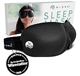 Nidra Contoured Sleep Mask for Side Sleepers