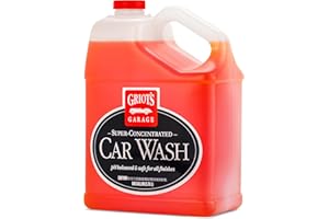 Griot's Garage Super-Concentrated Car Wash for Vehicle Washing and Cleaning, Foaming Liquid Soap, Won't Strip Waxes, Sealants or Ceramic Coatings, pH Balanced, 11103, One Gallon