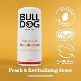 BULLDOG SKINCARE Lemon Bergamot Natural Deodorant For Men 75ml Vegan view 2
