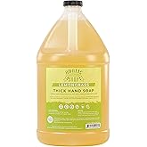 Adams Handmade Soap Thick Organic Castile Liquid Hand Soap 1 Gallon Refill - Lemongrass